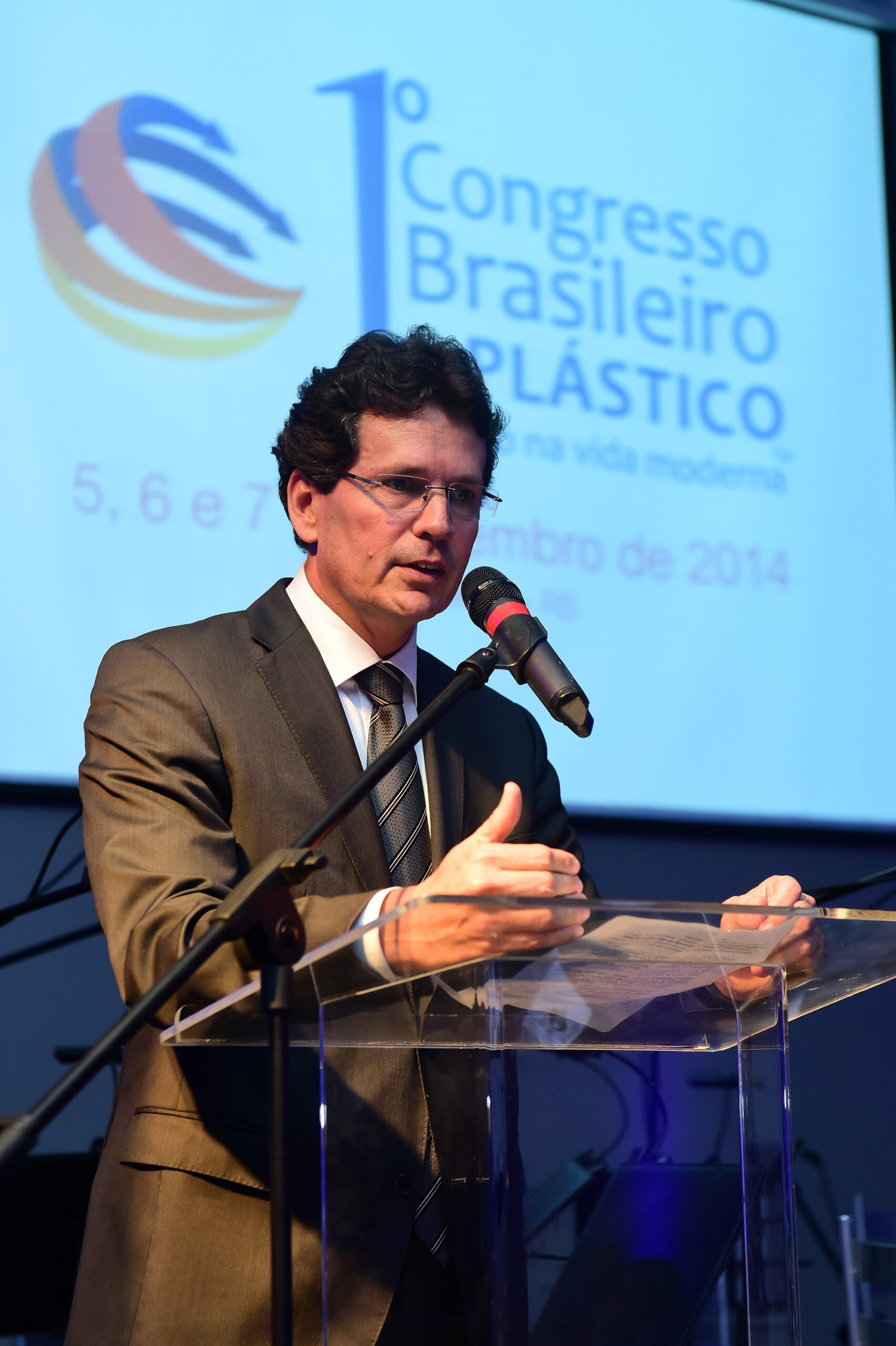 Porto Alegre-RS; 05/11/2014; Evento na Casa Vetro de lançamento do Primeiro Congresso Brasileiro do Plástico, realizado nos dias 05, 06 e 07 de novembro na FIERGS em Porto Alegre. Foto: Vinícius Costa/ Agência Preview