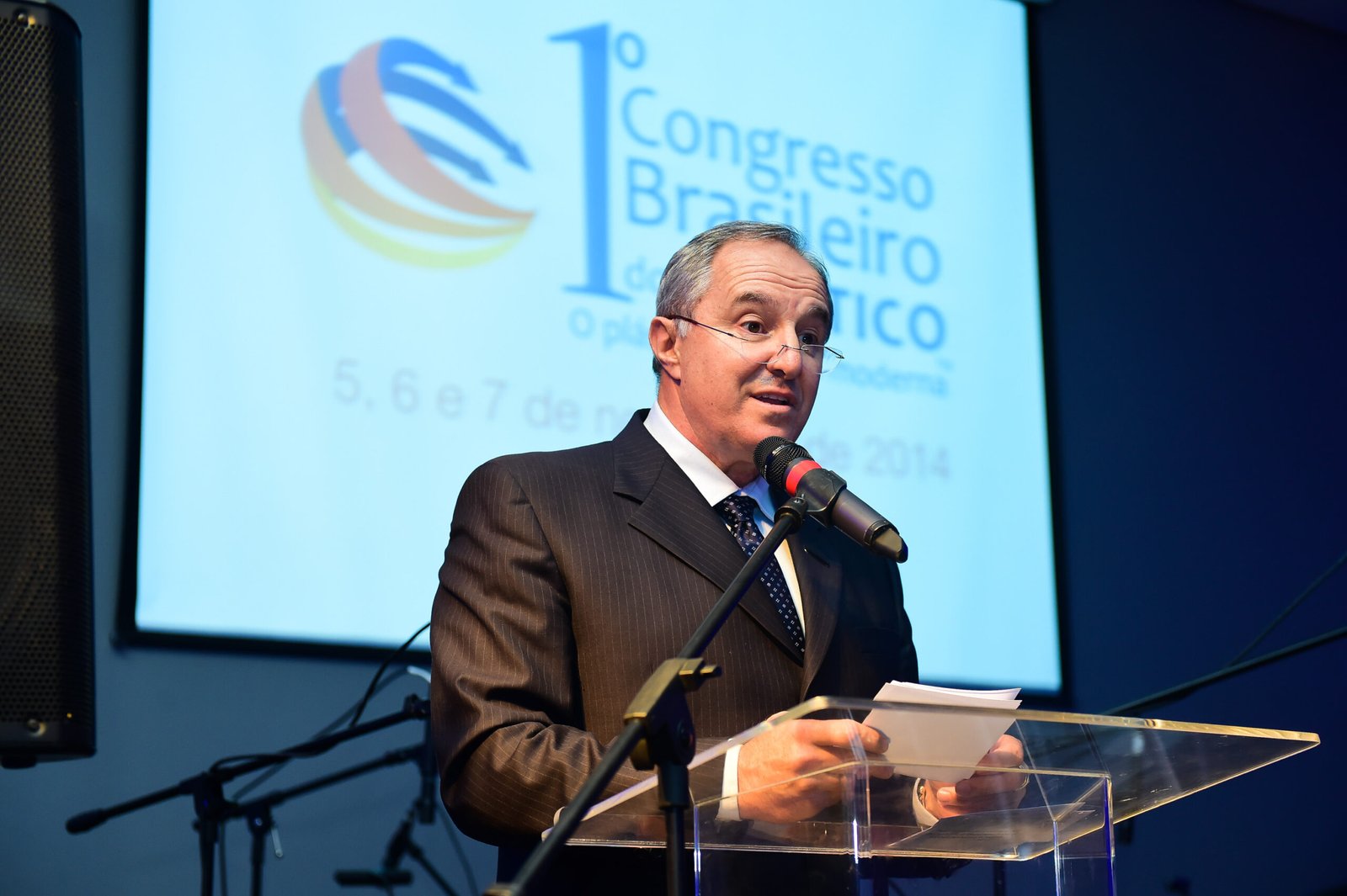 Porto Alegre-RS; 05/11/2014; Evento na Casa Vetro de lançamento do Primeiro Congresso Brasileiro do Plástico, realizado nos dias 05, 06 e 07 de novembro na FIERGS em Porto Alegre. Foto: Vinícius Costa/ Agência Preview