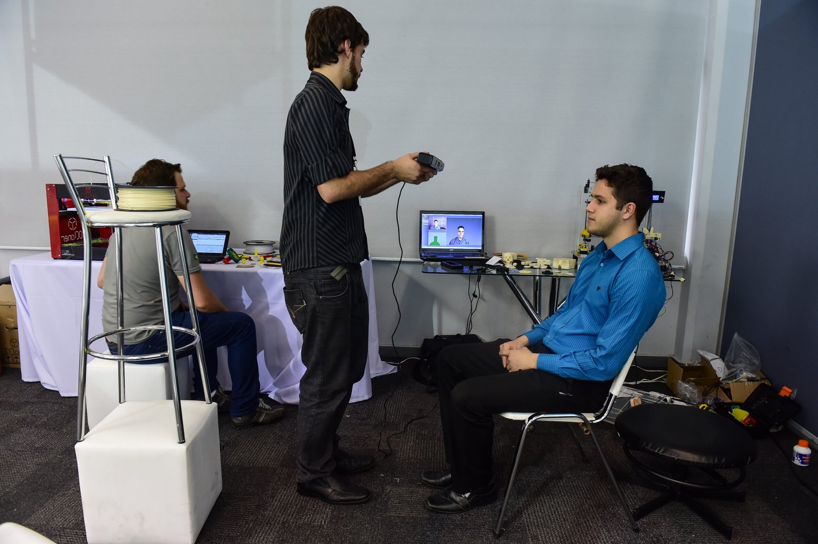 Porto Alegre-RS; 06/11/2014; Primeiro Congresso Brasileiro do Plástico, realizado nos dias 05, 06 e 07 de novembro na FIERGS em Porto Alegre. Foto: Vinícius Costa/ Agência Preview