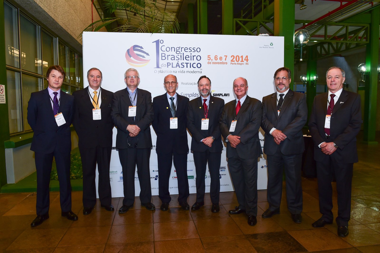 Porto Alegre-RS; 06/11/2014; Primeiro Congresso Brasileiro do Plástico, realizado nos dias 05, 06 e 07 de novembro na FIERGS em Porto Alegre. Foto: Vinícius Costa/ Agência Preview
